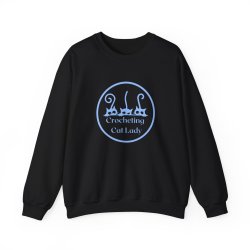 Crocheting Cat Lady Sweatshirt