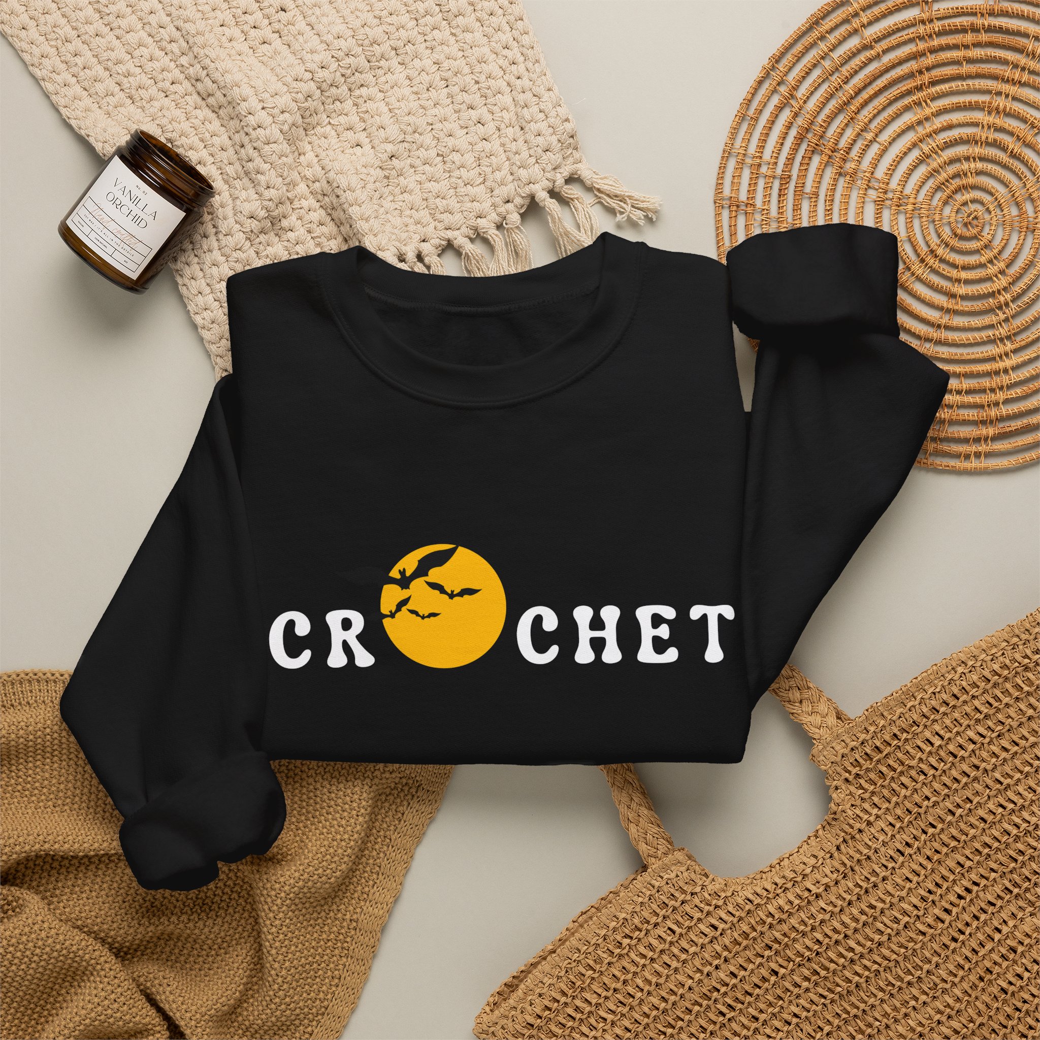Halloween Crochet Sweatshirt - Image 4