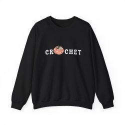 Pumpkin Crochet Sweatshirt