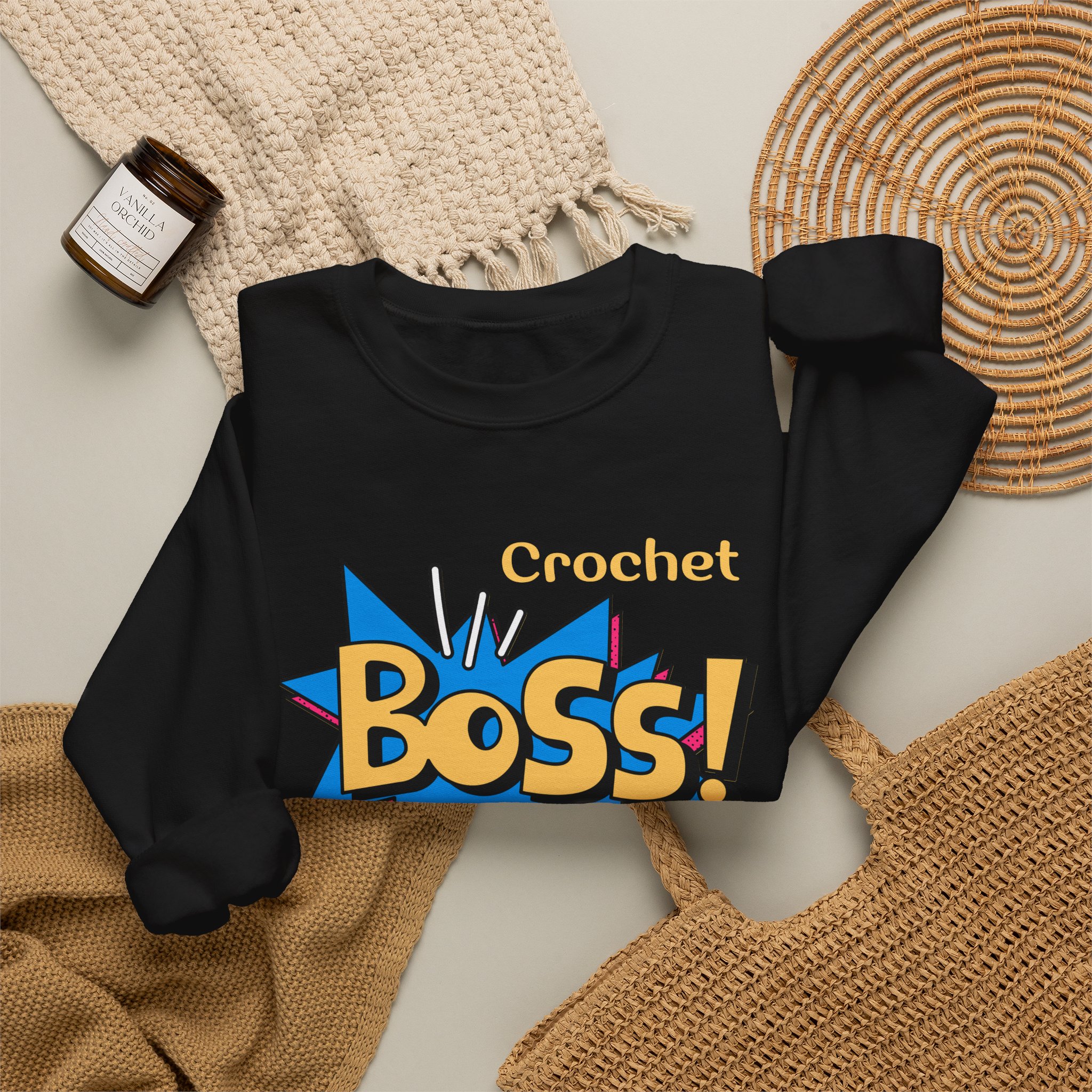 Crochet Boss Sweatshirt - Image 4