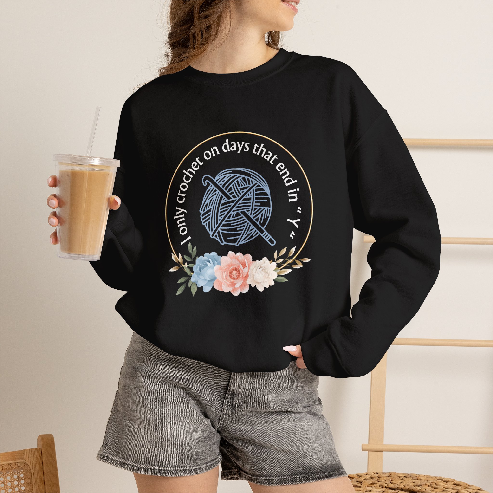 Crochet Days Sweatshirt - Image 5