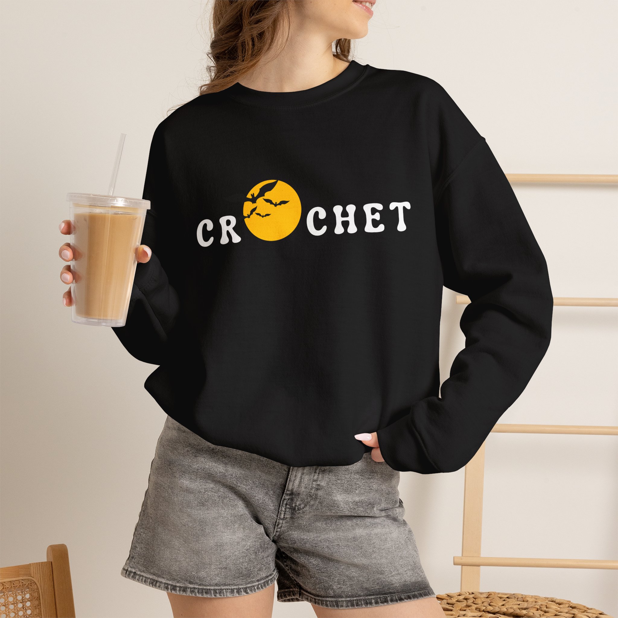 Halloween Crochet Sweatshirt - Image 5