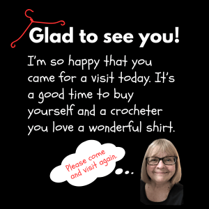 Glad you came today. Please shop again.