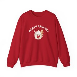 Merry Crochet and Cocoa Sweatshirt