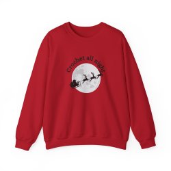 Crochet All Night Sweatshirt